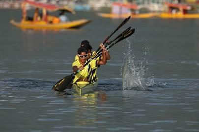 Khelo India Water Sports Festival 2025: J&K athletes aim for national glory at Dal Lake