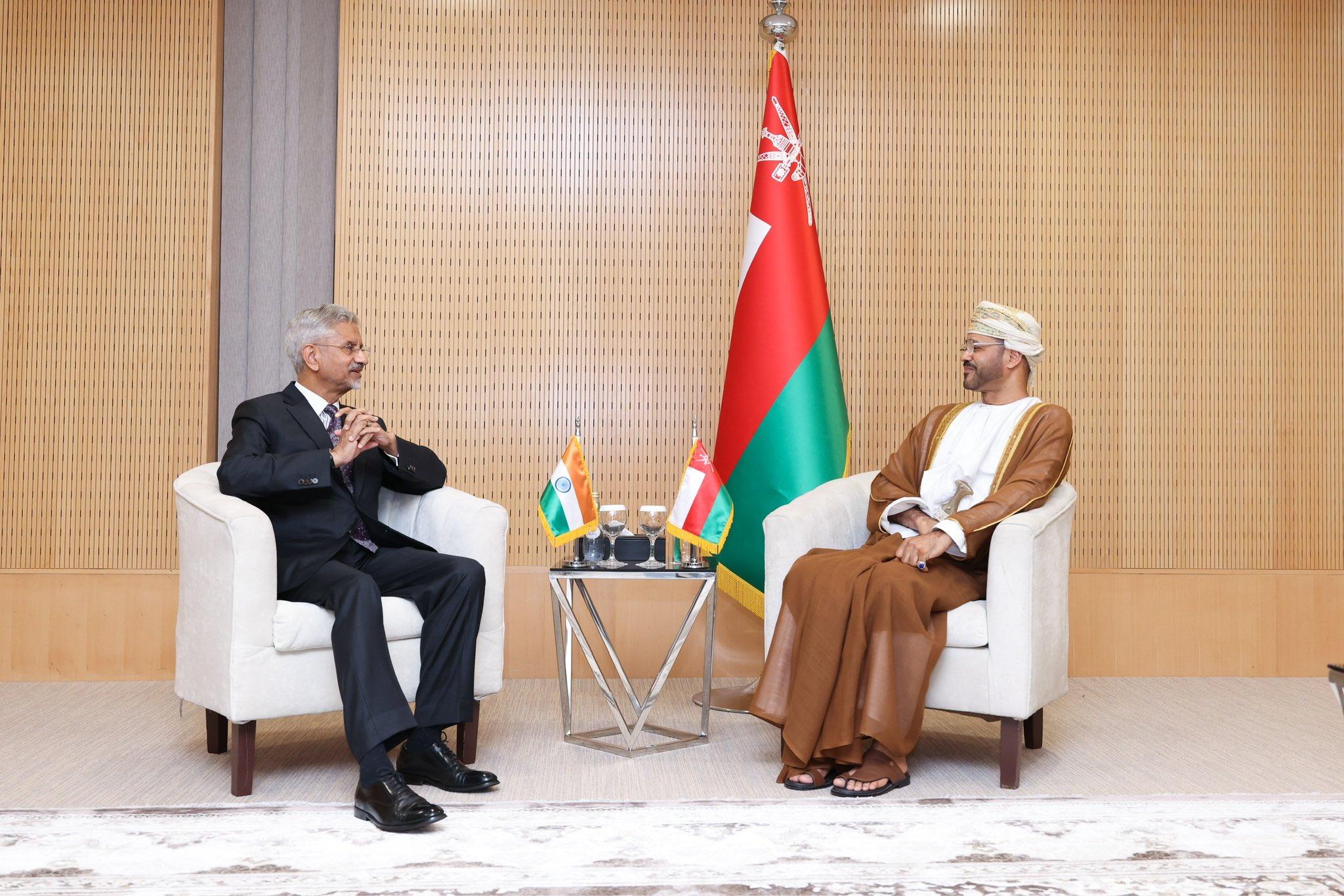 EAM Jaishankar, Oman counterpart Albusaidi discuss West Asia conflict