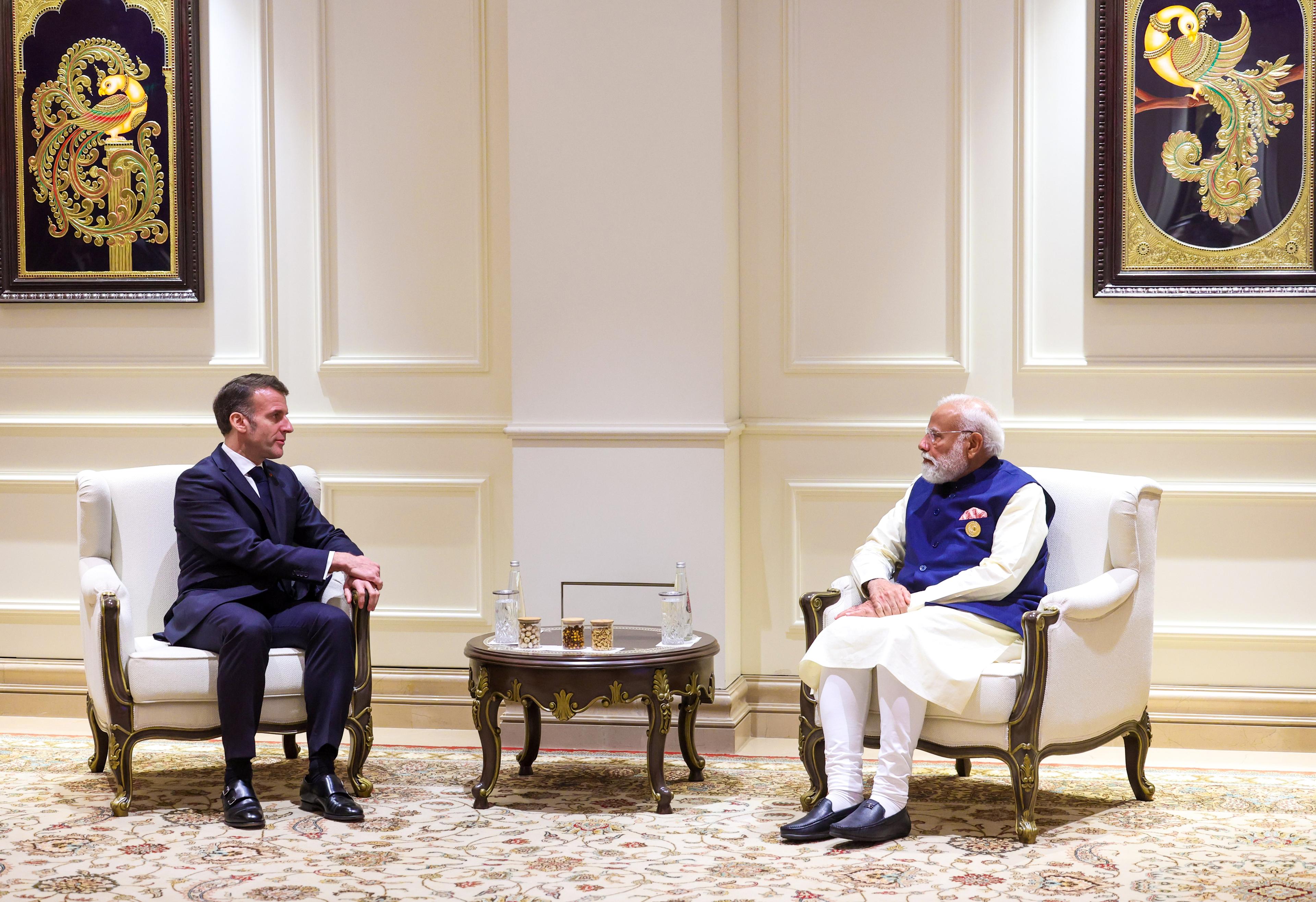 PM Modi, French President Macron discuss West Asia situation, need for de-escalation