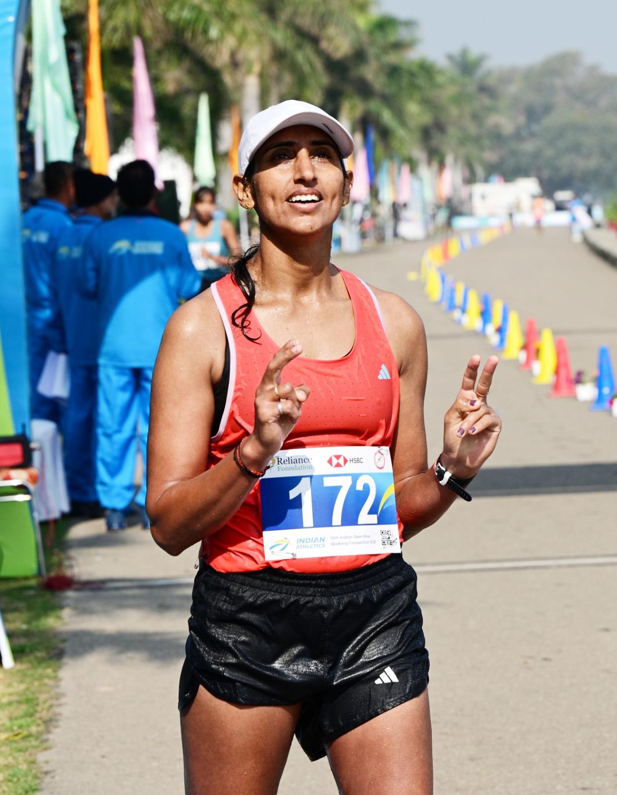 Indian Open Race Walk: Ram Baboo, Manju walk away with full marathon titles on Day 1