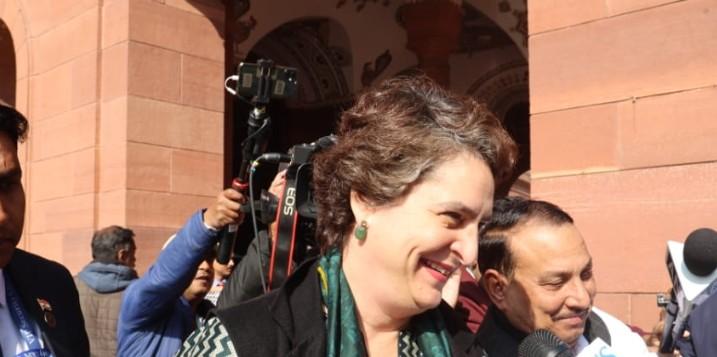 'Why raise questions only on LoP's travels', asks Priyanka Gandhi