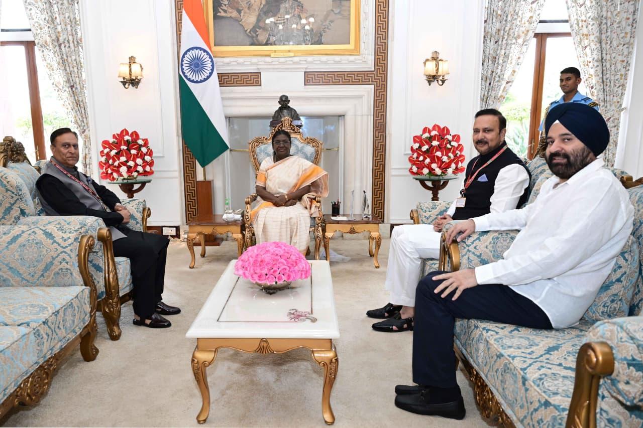 J&K NC MPs call on President Murmu, highlight issues concerning UT