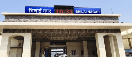 Bhilai Nagar railway station revamped, passenger amenities enhanced under 'Amrit Bharat Scheme'