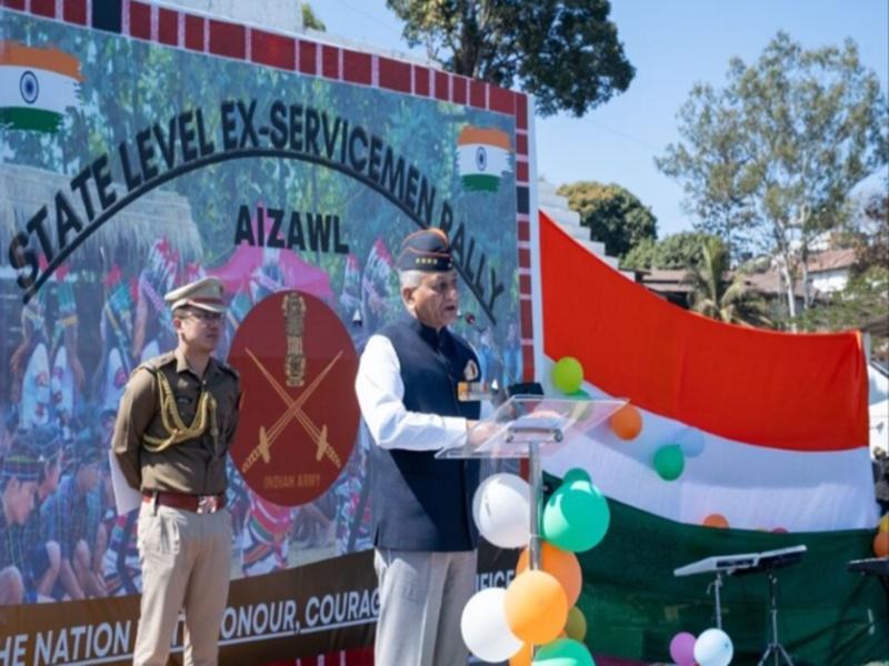 Mizoram Governor highlights state's tradition of peace, civil-military harmony