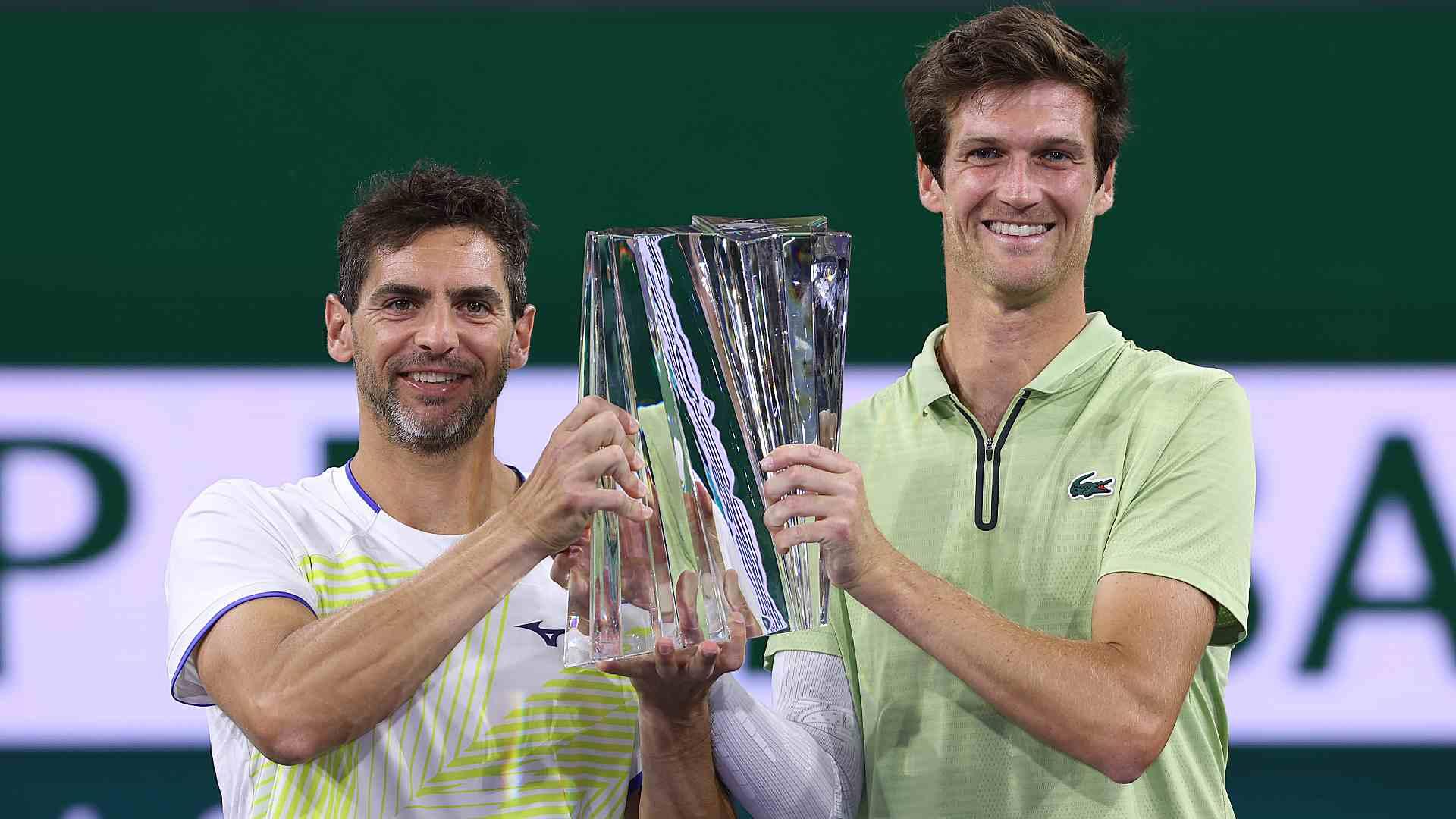 Indian Wells Open: Unseeded Andreozzi & Guinard win maiden ATP Masters 1000 title together