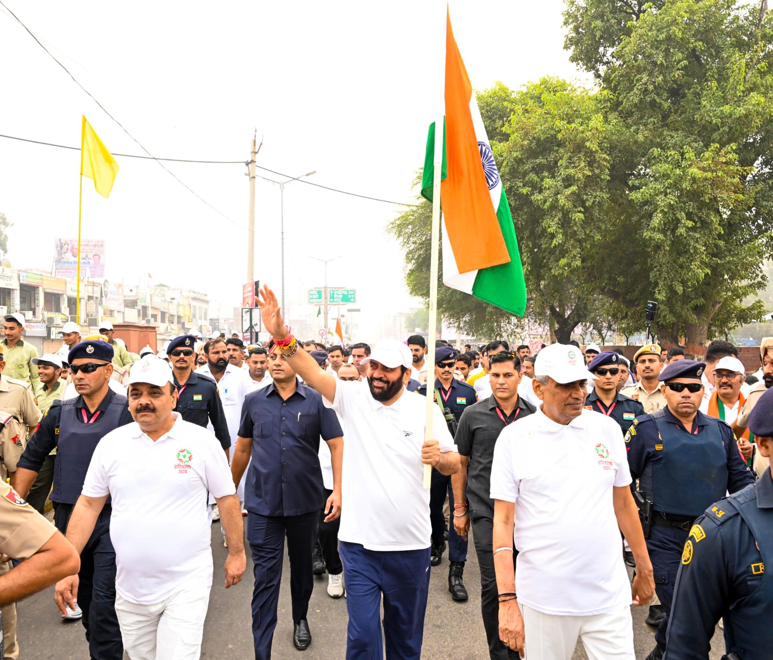 National Unity Day celebrated with enthusiasm in Haryana