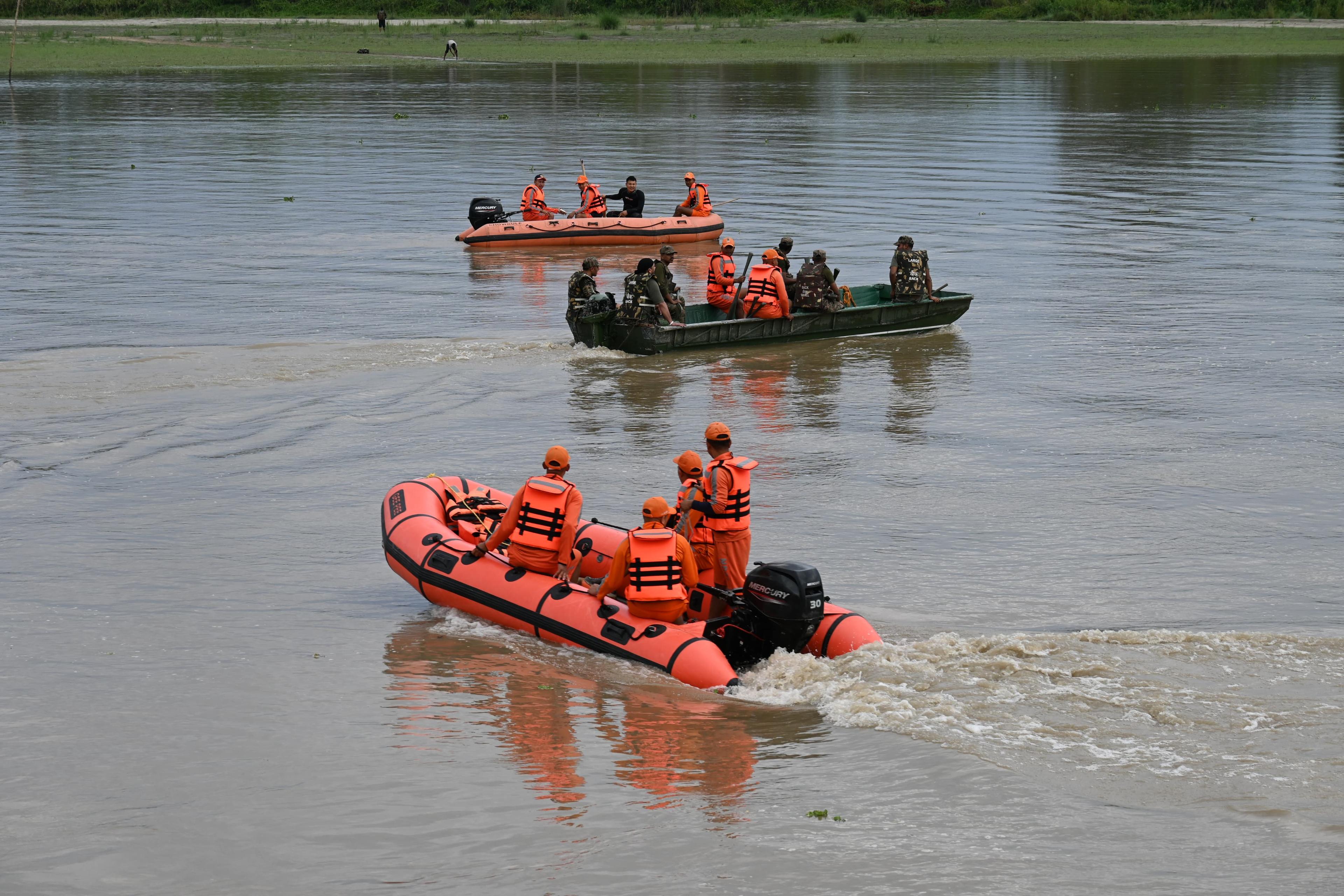 Indian Army, NDRF conduct joint flood relief training exercise 'Jal Raksha' in Assam
