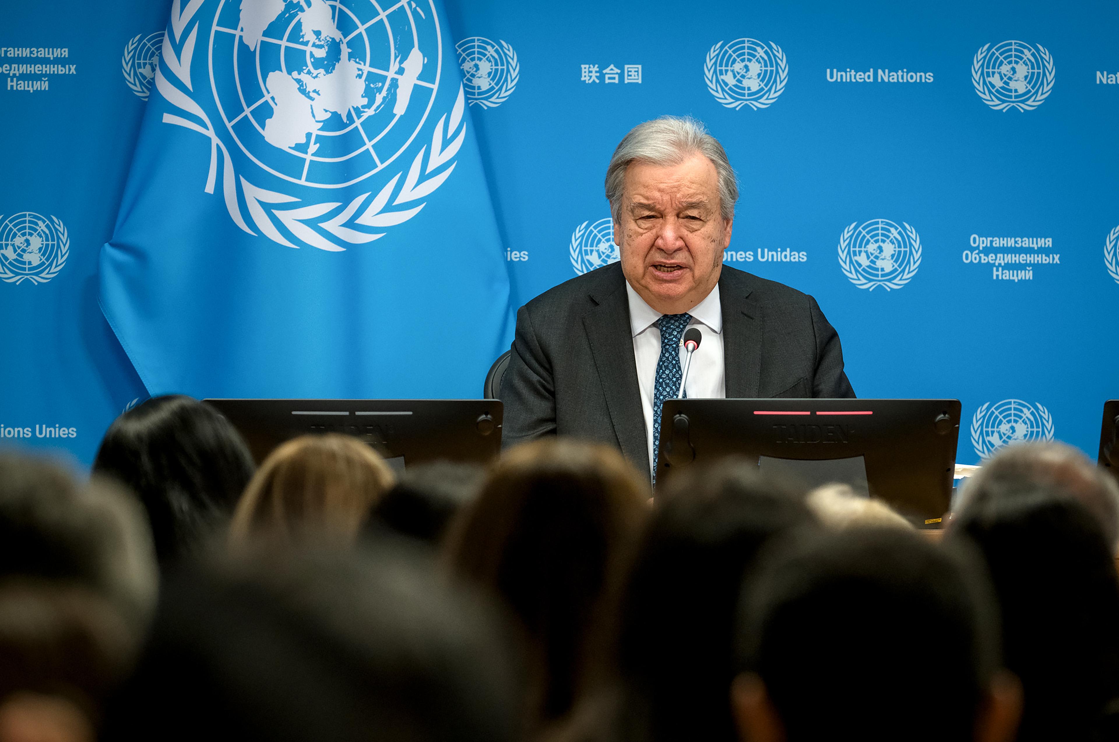 UN chief urges Hezbollah-Israel ceasefire amid severe economic toll on Lebanon