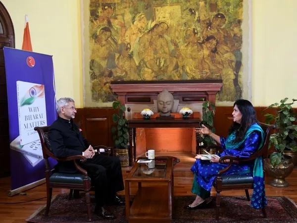External Affairs Minister S Jaishankar in an interview with ANI.