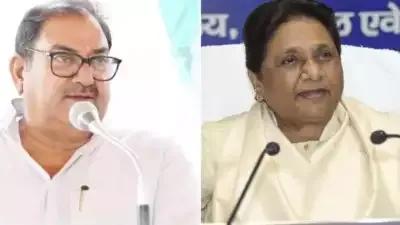 INLD secretary general Abhay Singh Chautala and BSP president Mayawati
