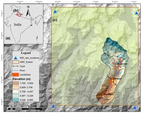 Landslide Early Warning in the Himalayas (Map)