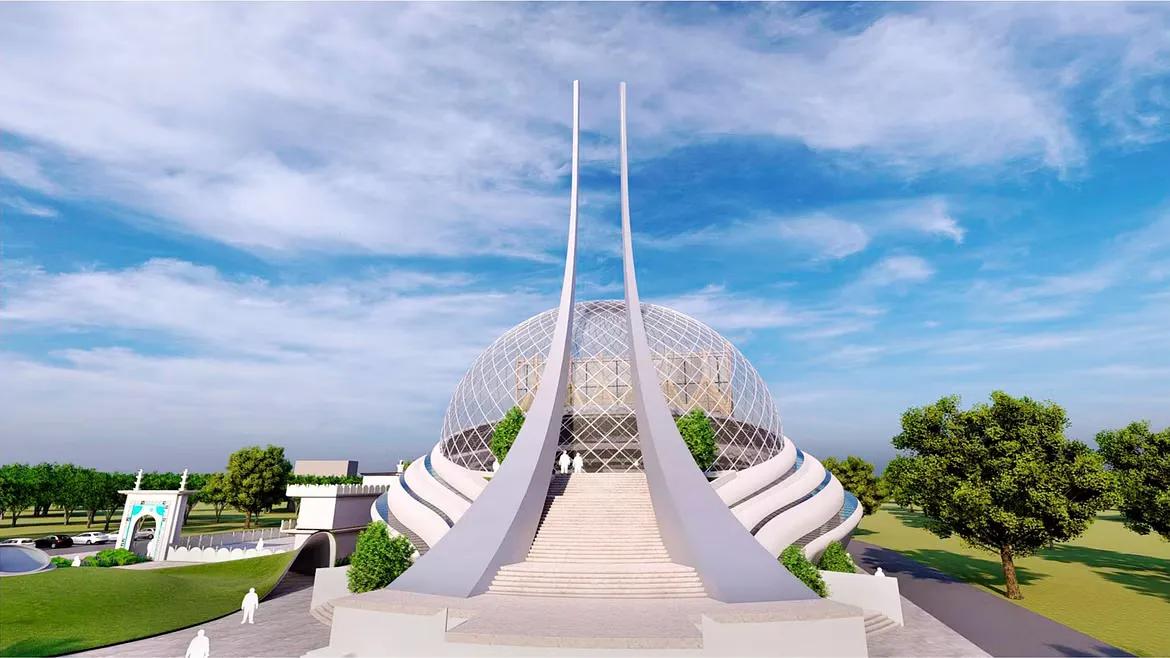 Initial blueprint of Ayodhya Mosque released by Indo-Islamic Cultural Foundation (IICF)