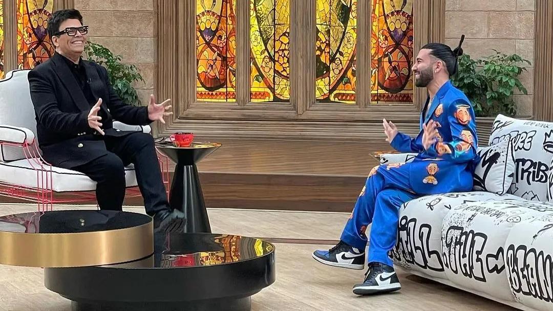 Orry with Karan Johar