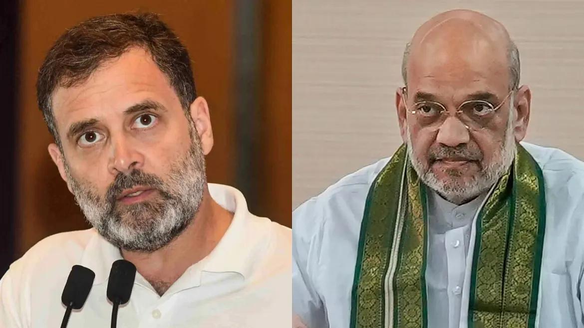 Rahul Gandhi and Amit Shah