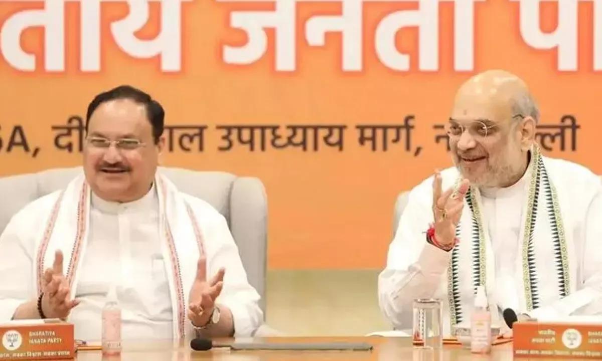 JP Nadda, Amit Shah