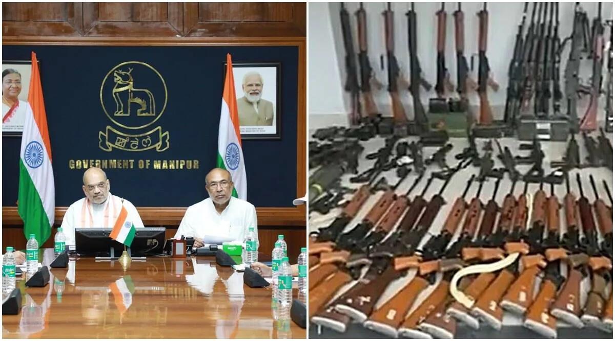 Manipur: Stand-off in Imphal East's Itham ends as Army leaves with seized weapons
