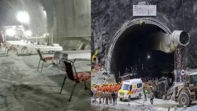 Visuals from The Silkyara Tunnel