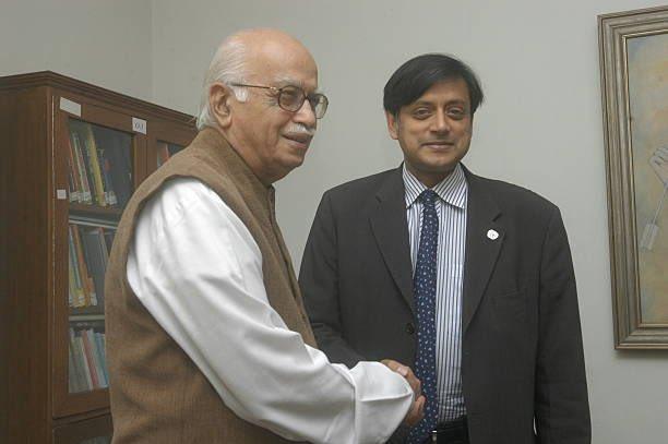 Tharoor's birthday wishes to Advani trigger row, BJP calls out Cong's 'frivolous thinking'