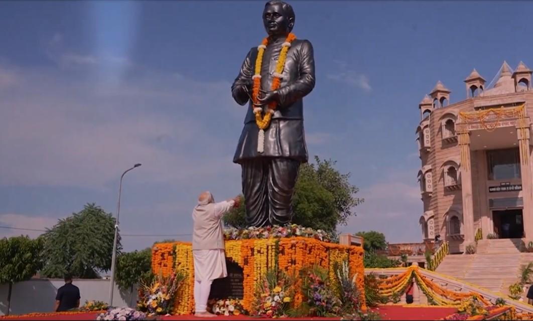 PM Modi pays tributes to Pandit Deendayal Upadhyaya on his birth anniversary