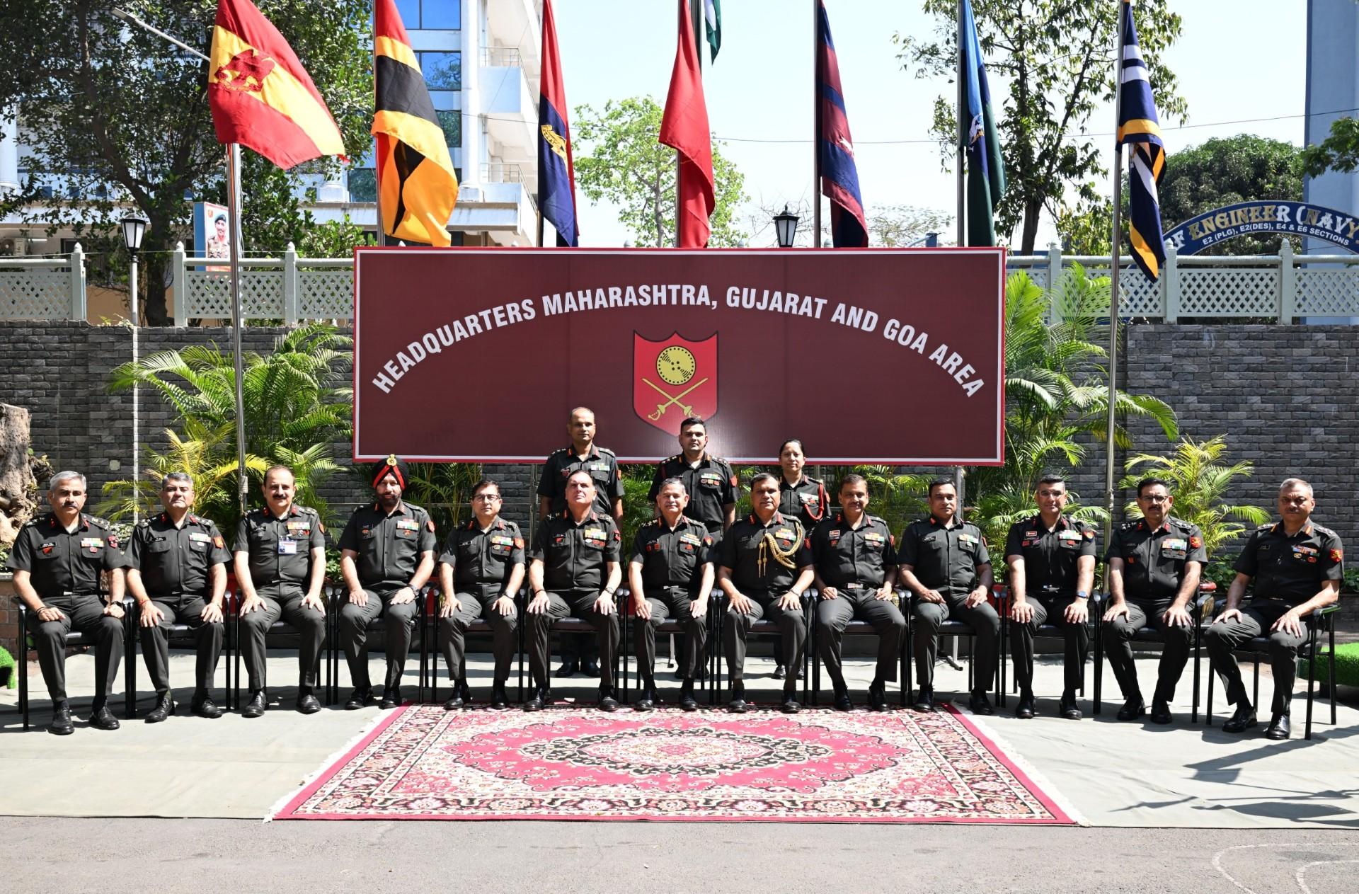 Army Chief Upendra Dwivedi reviews operational logistics in Mumbai HQs
