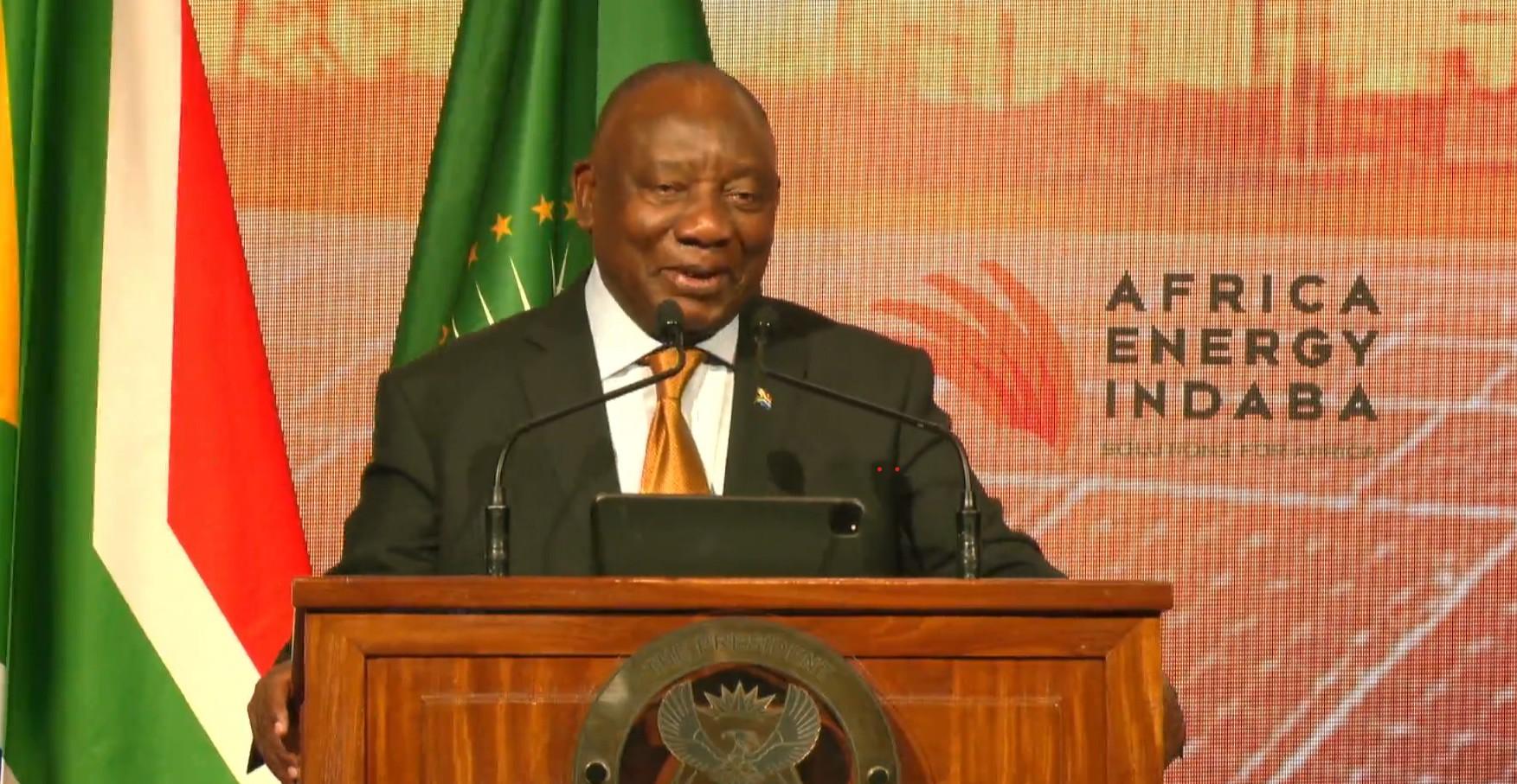 South African President calls for energy security, diversification amid global volatility
