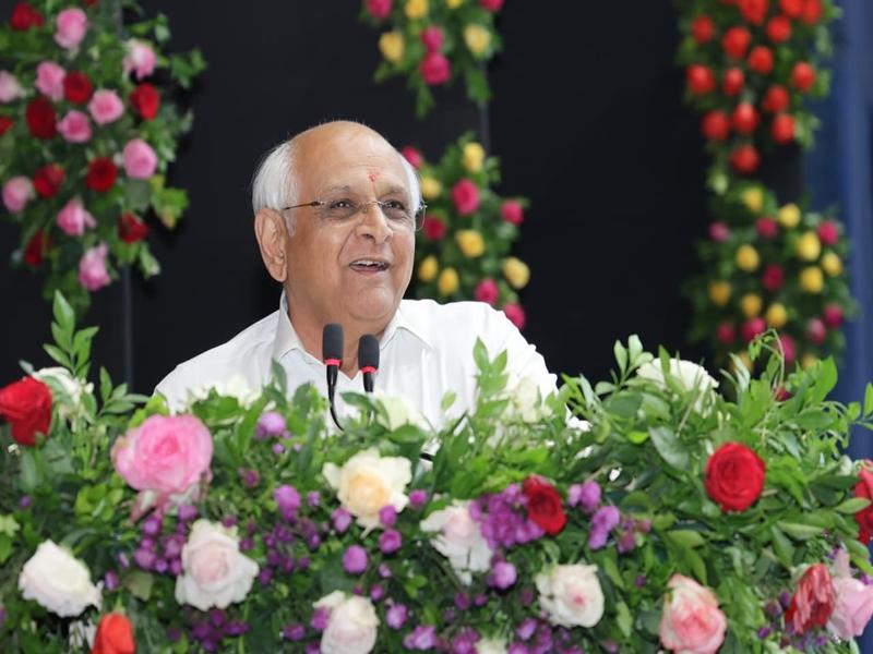 Gujarat CM launches Rs 751 crore projects in Rajkot; over 1,000 houses handed over