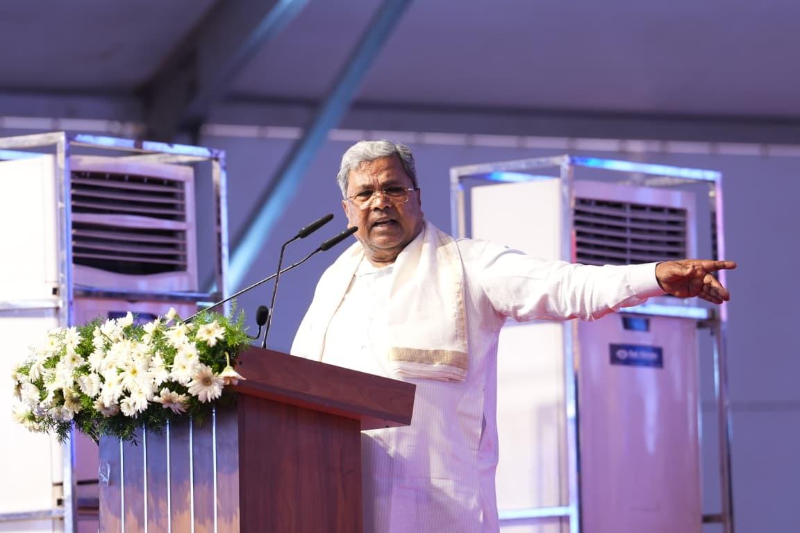 Guarantees and development given equal priority: K'taka CM Siddaramaiah