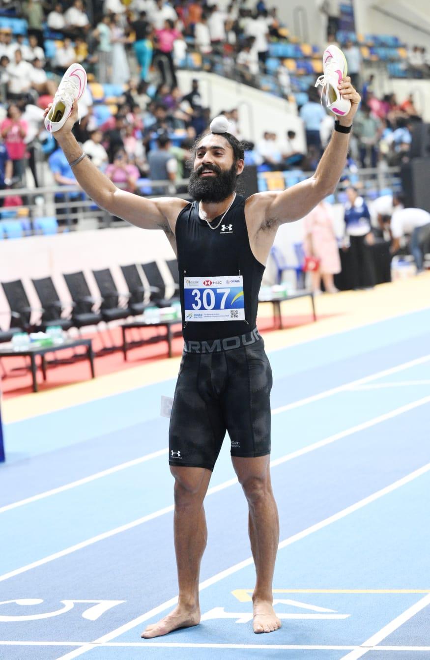 National Indoor Athletics: Gurvindervir Singh sprints to glory in 60m dash