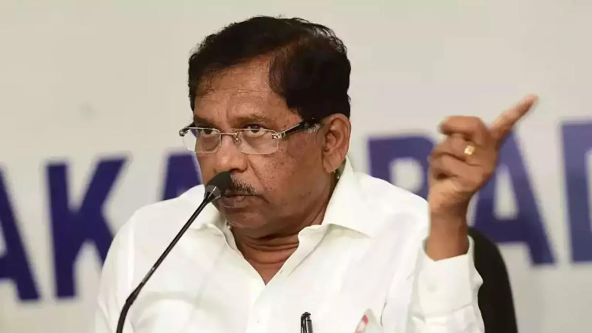 Karnataka Home Minister G Parameshwara