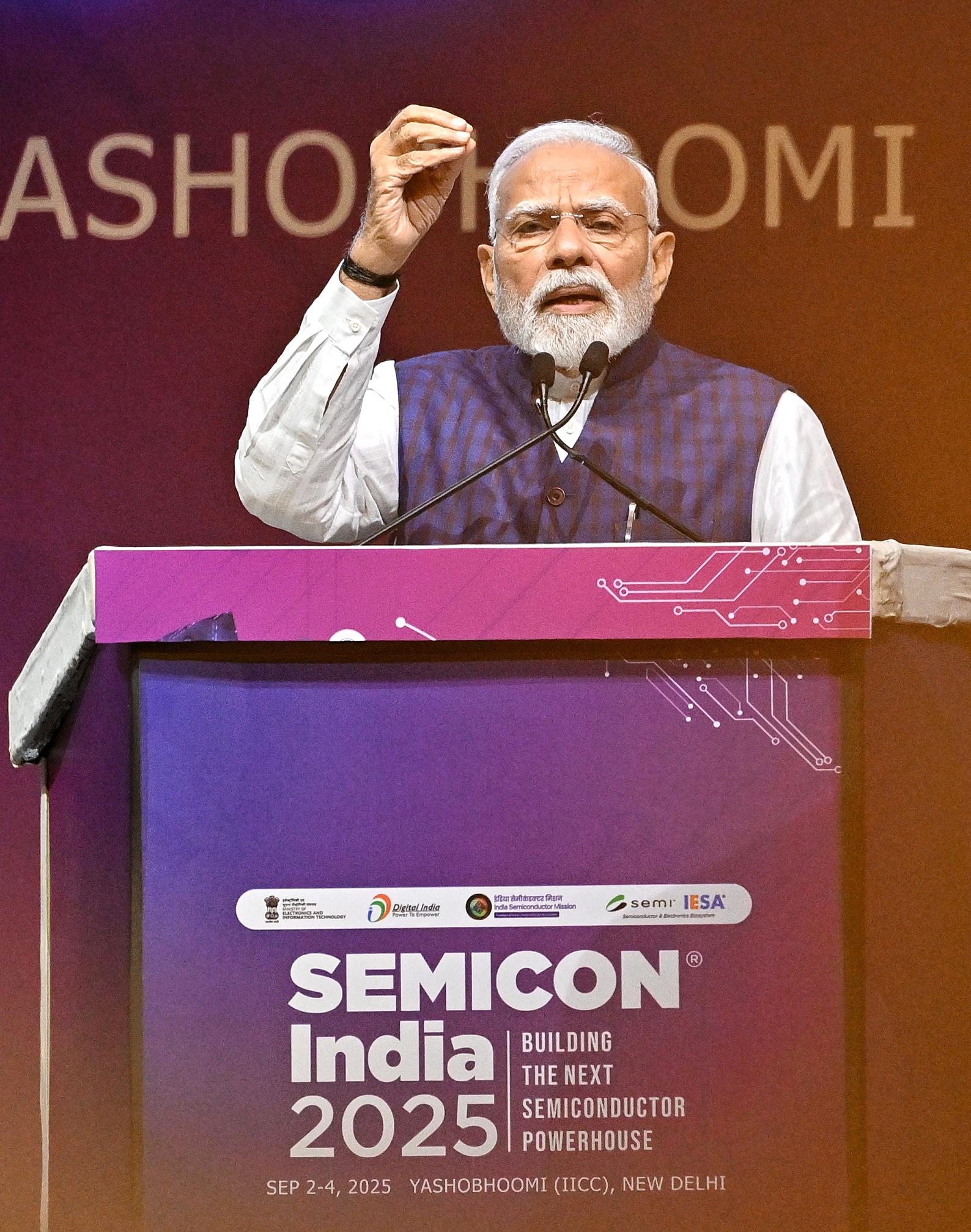 PM Modi to participate in CEO roundtable at 'Semicon India-2025' today