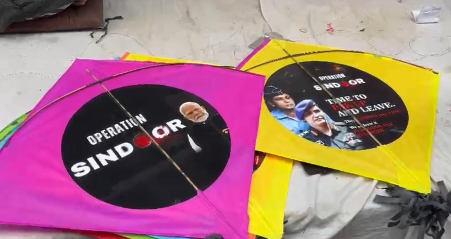 Operation Sindoor-themed kites, sold like hot cakes in Lucknow on Diwali