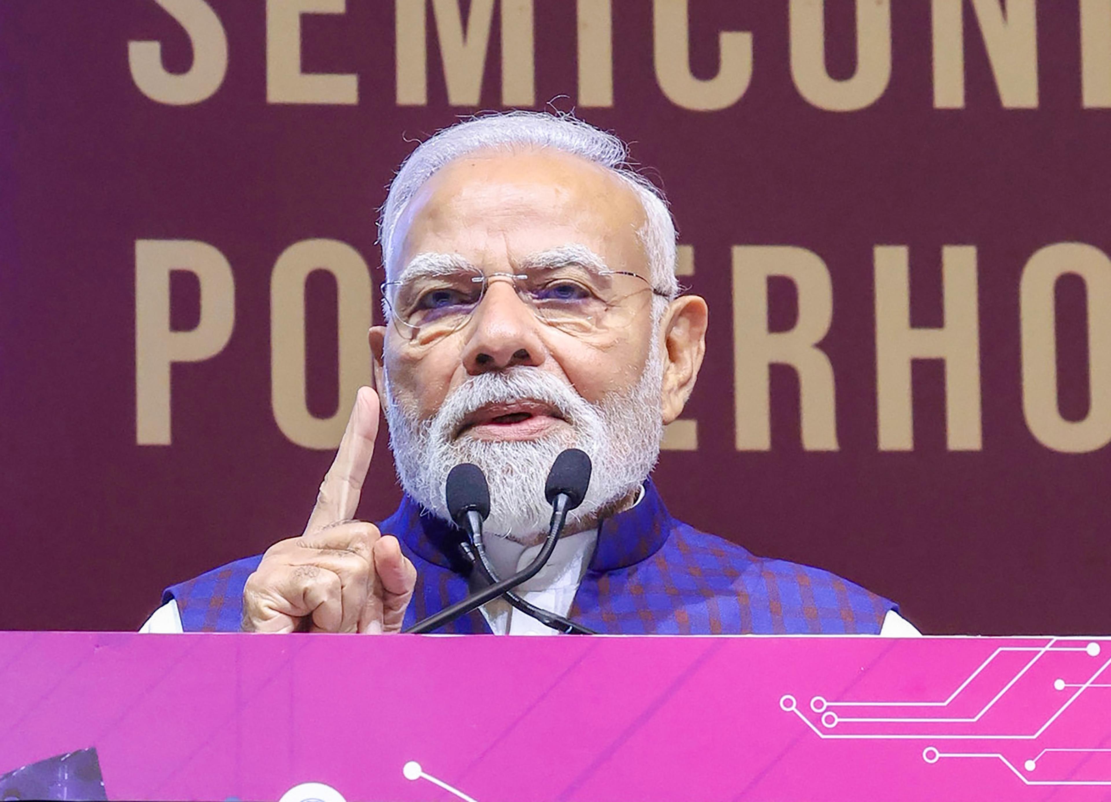 India poised to emerge as hub for semiconductor value chain: PM Modi
