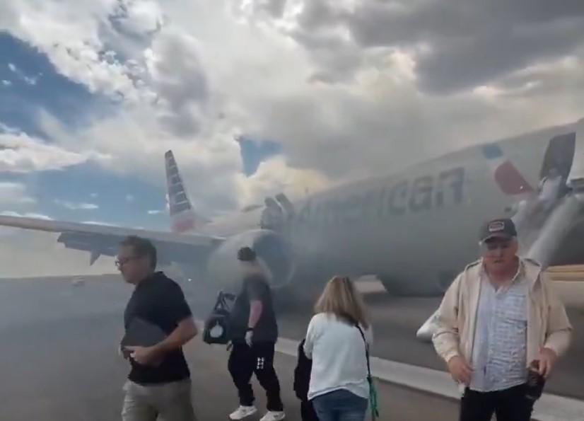 Flight's landing gear catches fire at US airport; aborts takeoff