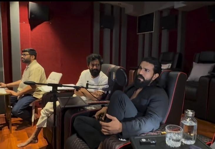 Ram Charan commences dubbing for 'Peddi'
