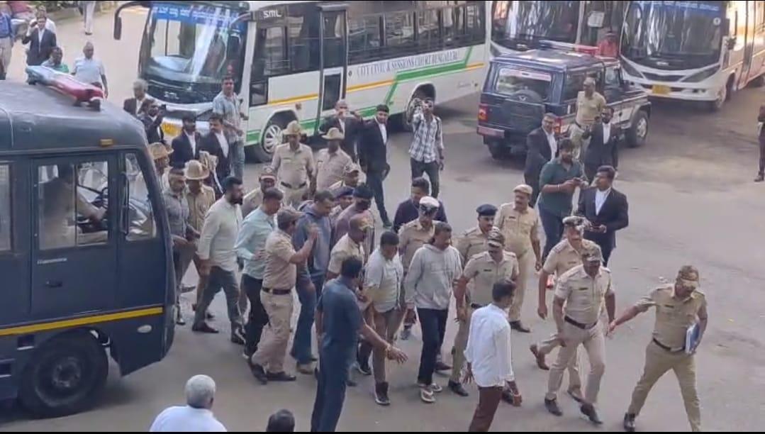 Fan murder case: Karnataka court frames charges against actor Darshan, 16 others; accused plead innocence