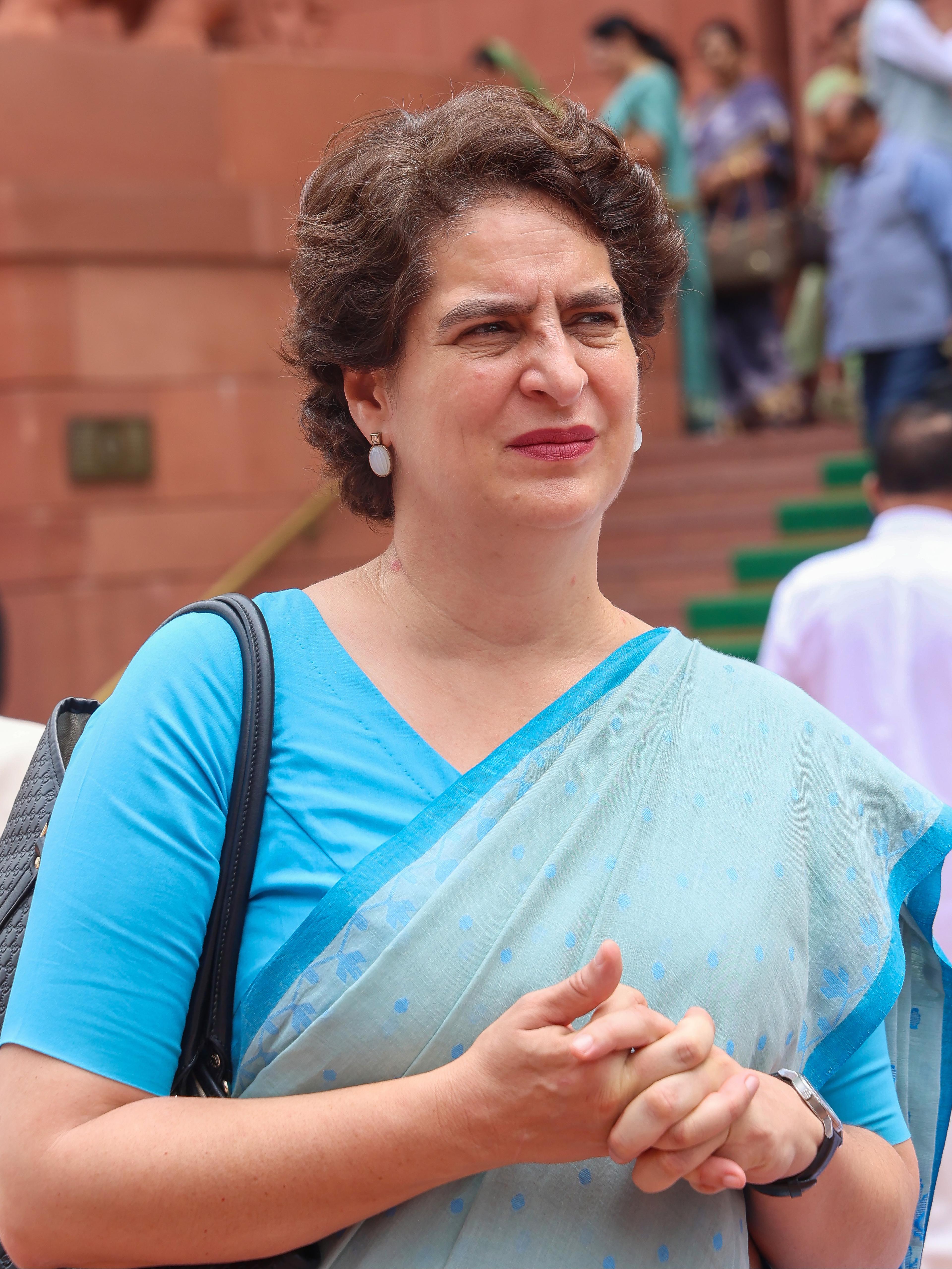 Speaking about issues or raising them in Parliament is not drama: Priyanka Gandhi
