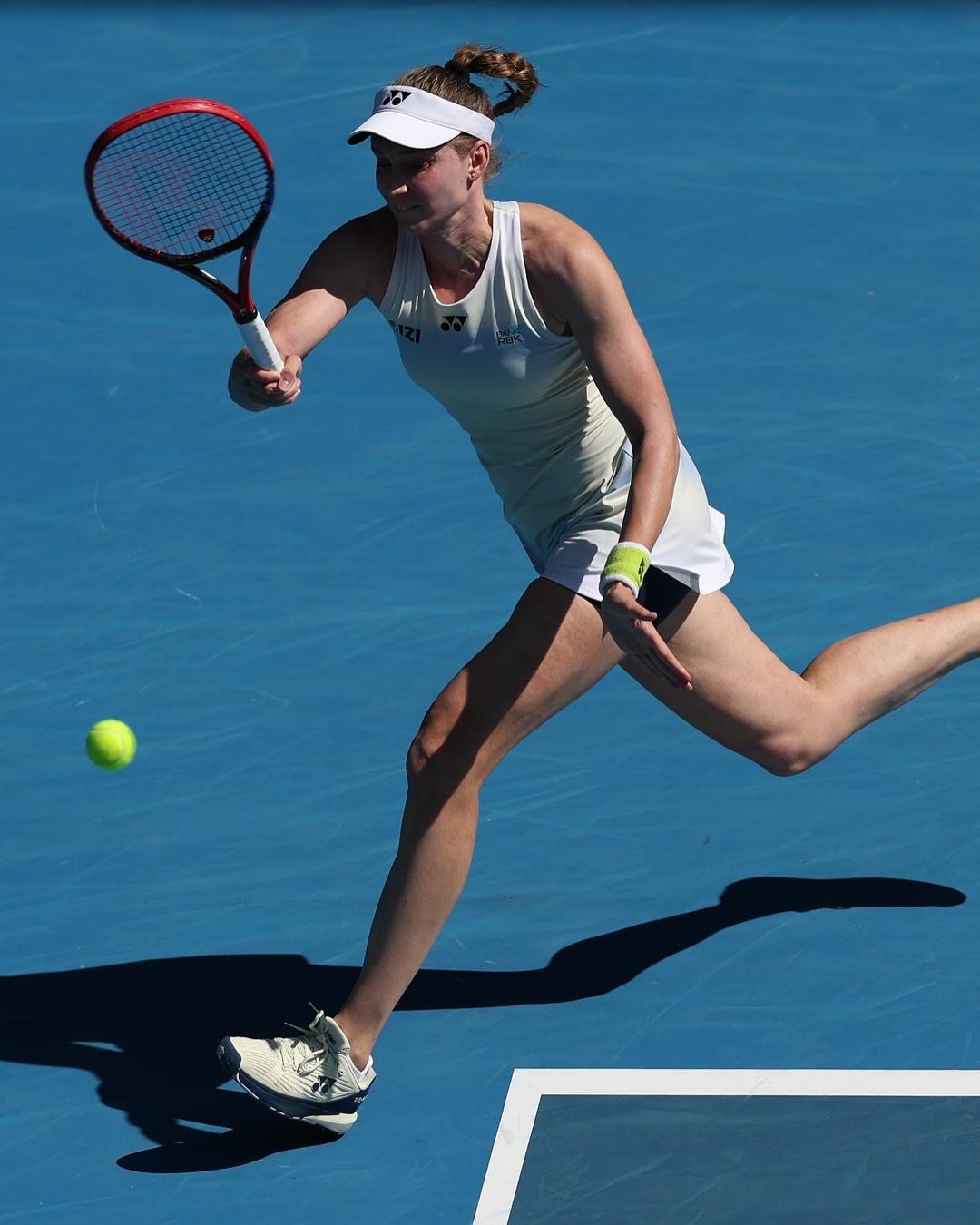 Aus Open: Rybakina through to second round with win over Slovenian rival Kaja Juvan