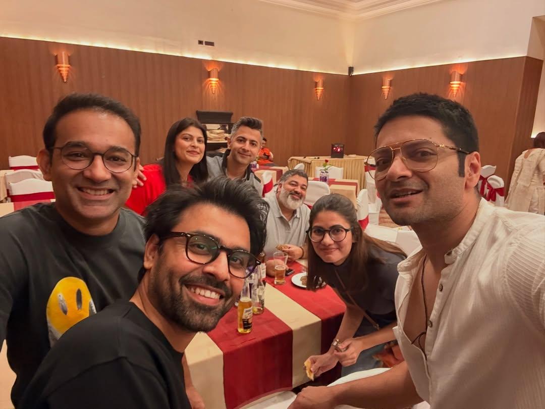 Ali Fazal shares a glimpse of his birthday celebration on the 'Mirzapur' set