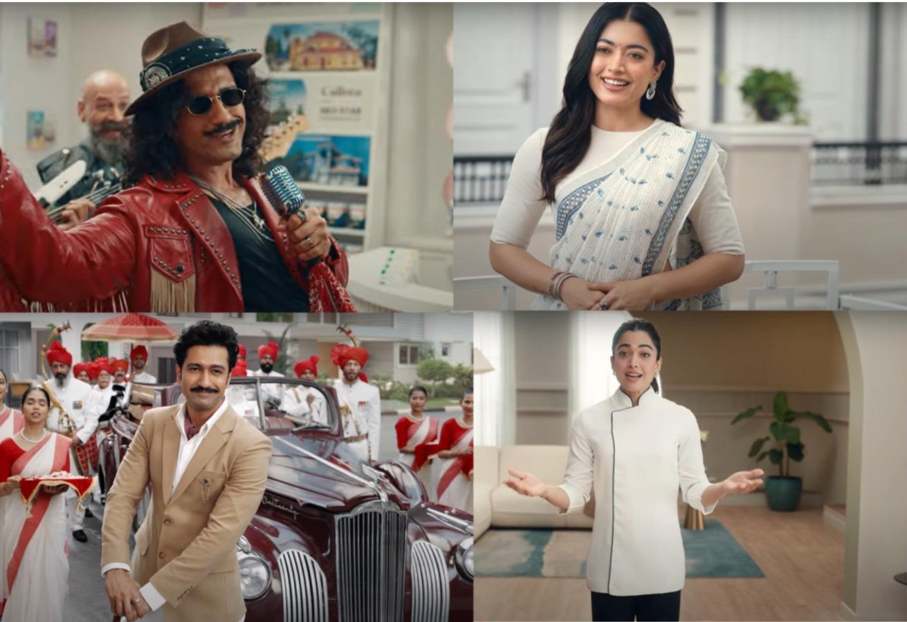 Vicky Kaushal turns rockstar, Rashmika Mandanna dons' chef avatar for their latest collaboration