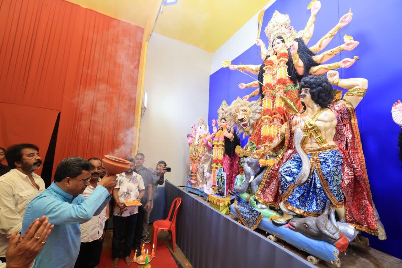 Durga Puja festivities grip Tripura; vigil tightened along 856-km border with Bangladesh