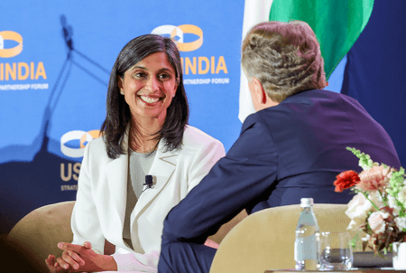 Usha Vance opens up on life in vice president’s residence, backs JD Vance’s ambitions