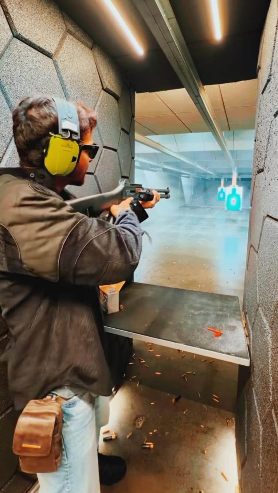 Harshvardhan Rane channels his inner sniper with the mantra 'Breathe soft, focus hard'