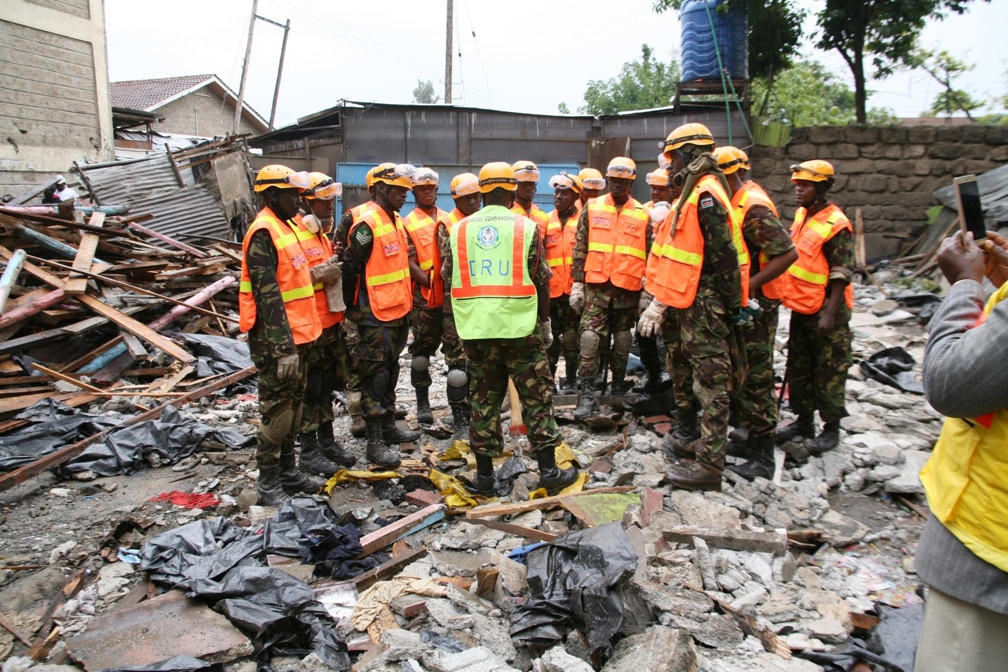 Kenya: Two people feared dead after under construction building collapses in Nairobi