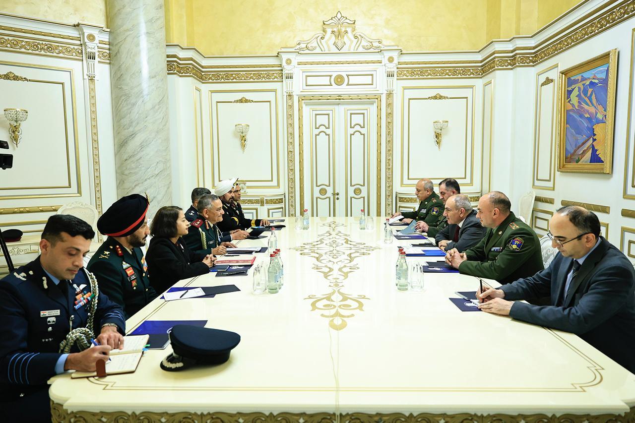Indian defence delegation meets Armenian PM, discusses ways to strengthen strategic cooperation