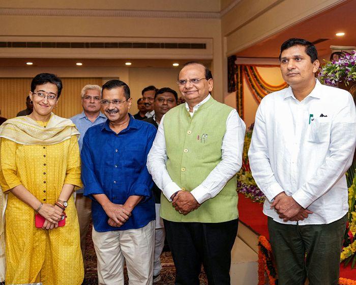 Delhi's new education and health ministers are Atishi and Saurabh Bharadwaj