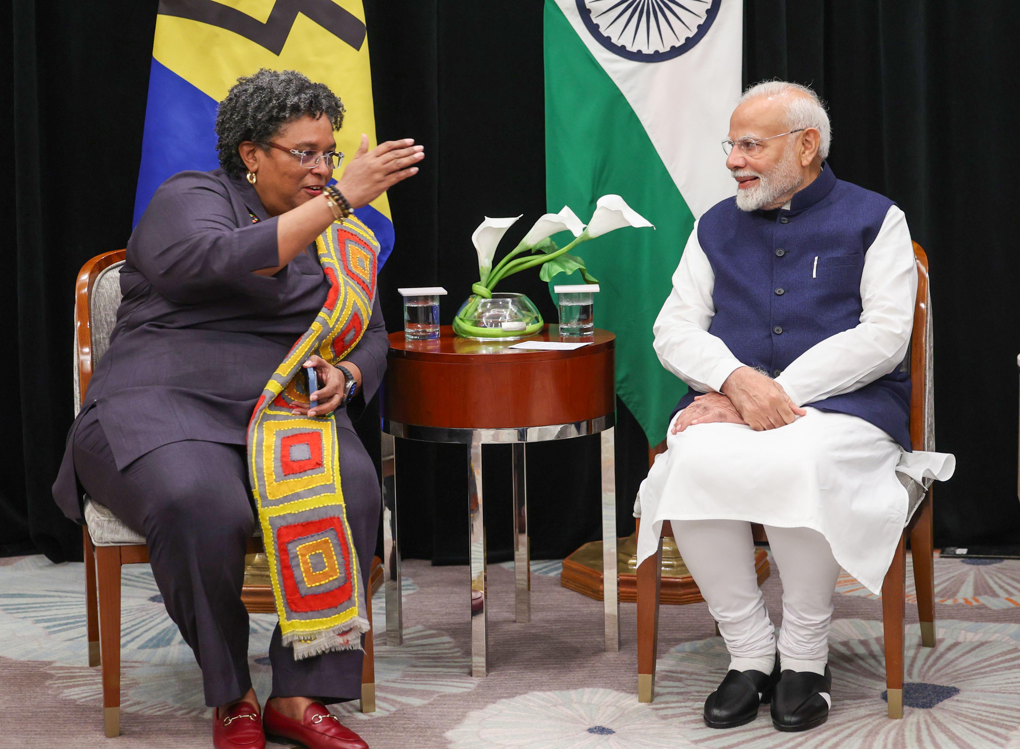 India deeply values friendship with Barbados: PM Modi congratulates Mia Amor Mottley on her 3rd successive win