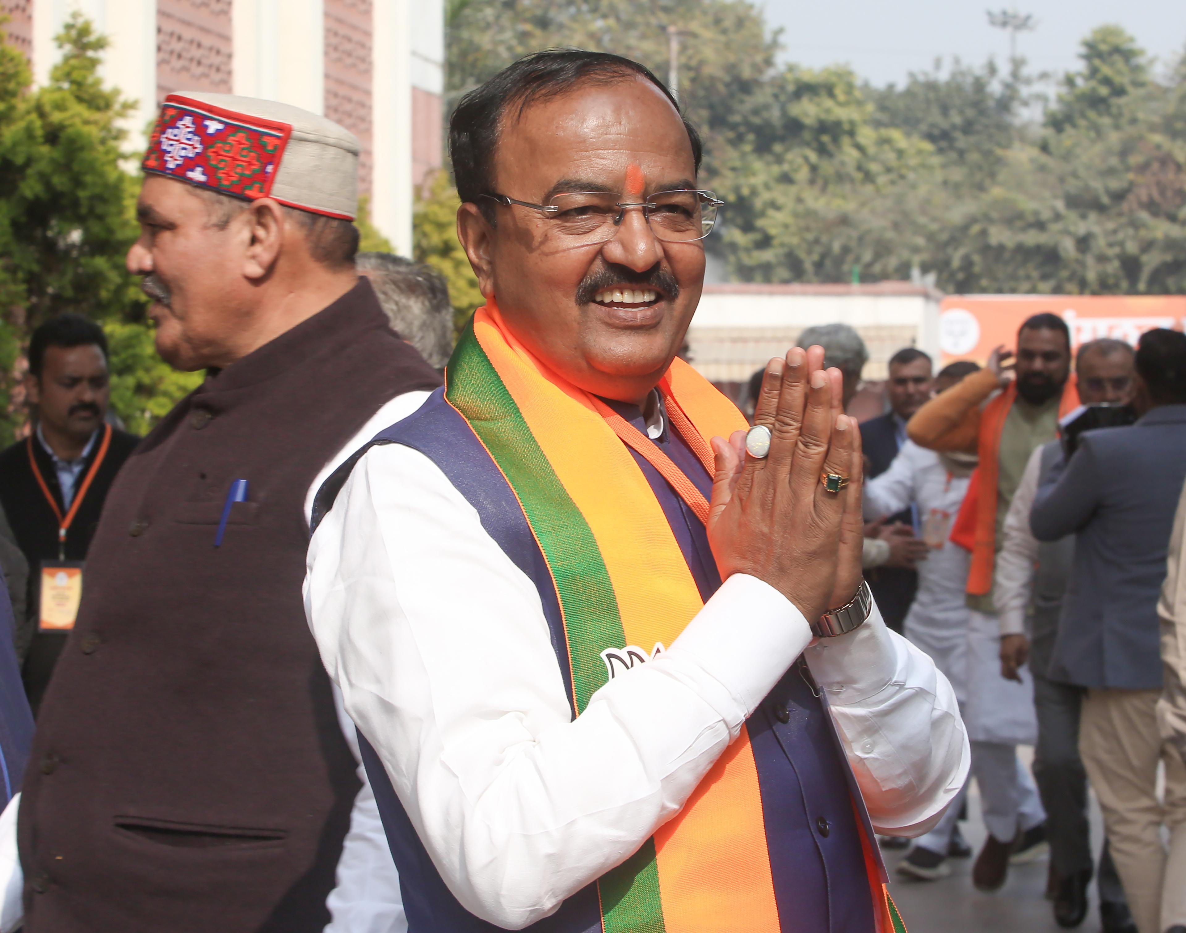 UP Dy CM Maurya escapes unhurt after helicopter makes emergency landing in Lucknow