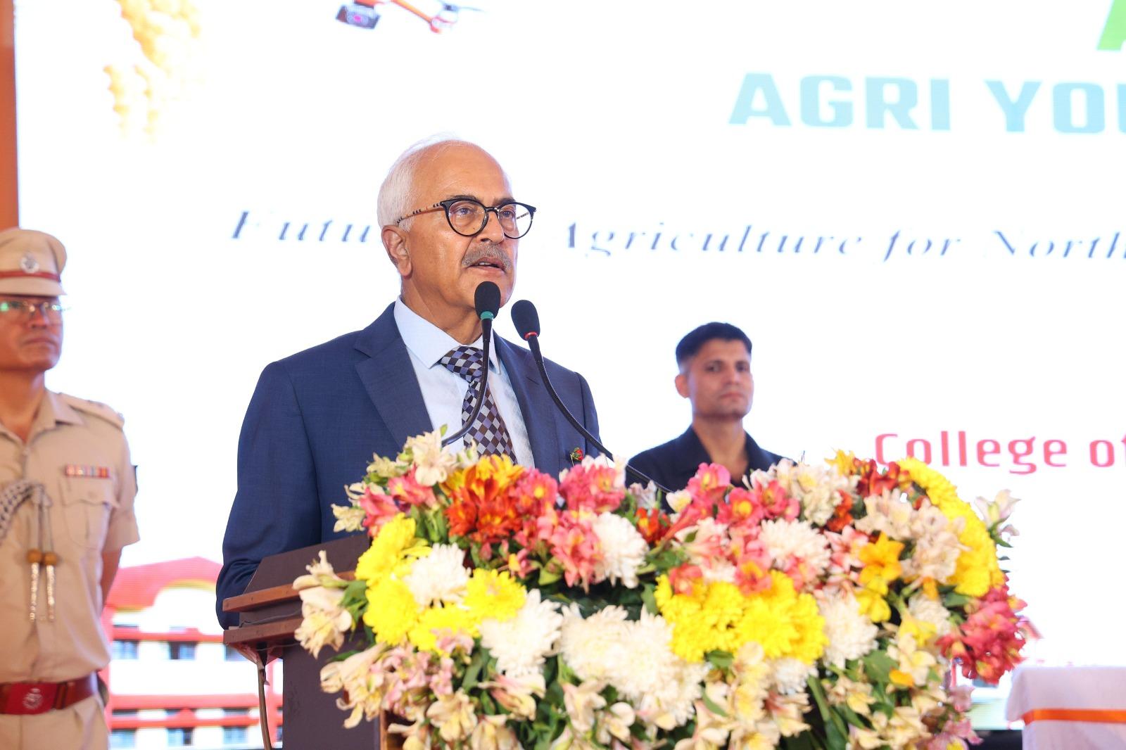 Manipur Guv highlights youth empowerment & innovation as key to futuristic agriculture