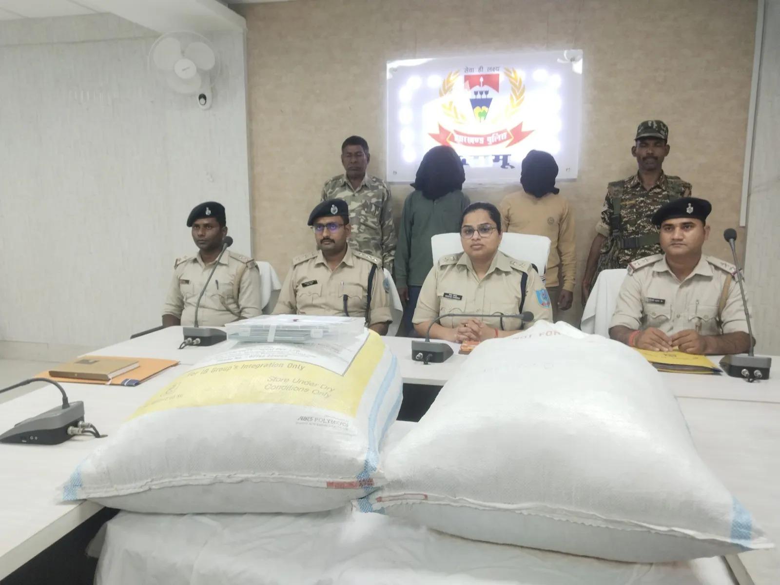 Major narcotics crackdown in Jharkhand: 716 kg of ‘doda’ seized, three held
