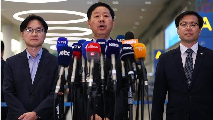 Top South Korean negotiator says further opening of rice market to US not discussed